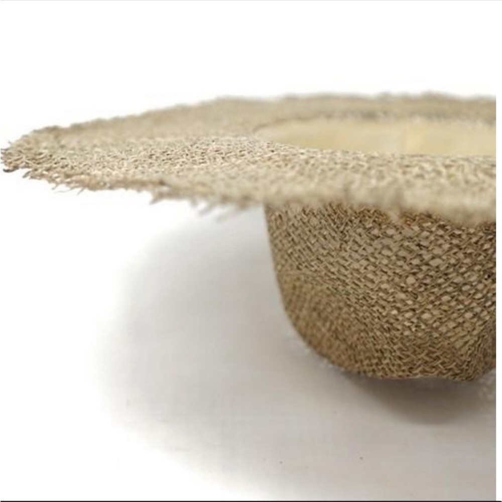 #80 CLOSEOUT FIRM 🌸New!Fray Edge Sea Grass Rancher Hat - Picture 6 of 9